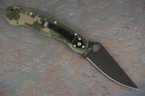 Складной нож Spyderco Military Model - C36GPCMOBK фото 5