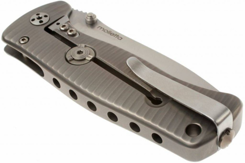 Складной нож Lion Steel SR2 G (GREY) Mini фото 16