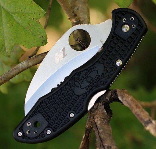 Складной нож Spyderco Tasman Salt 2 - 106SBK2 фото 7