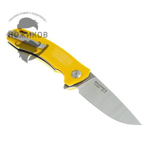 5891 Maxace Knife Maxace Balance-S 2019 cталь 14C28N цвет желтый фото 7