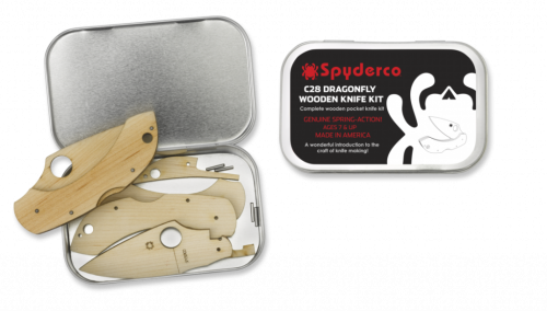 122 Spyderco Сувенирный (дерево) Dragonfly Wooden Kit фото 10