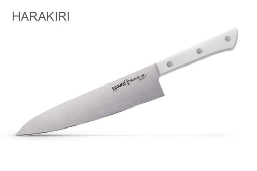 2011 Samura Нож кухонный Шеф HARAKIRI (SHR-0085W) 208 мм фото 4