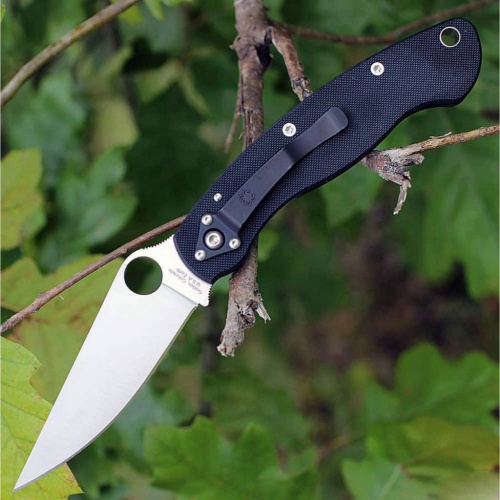 Складной нож Spyderco Military™ Model Left Hand - 36GPLE фото 6 Складной нож Spyderco Military™ Model Left Hand - 36GPLE фото 6