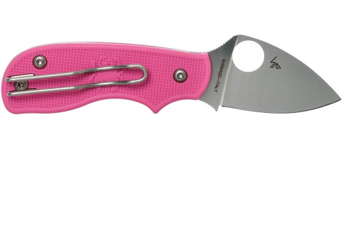 147 Spyderco Нож складной Squeak Pink154PPN фото 11