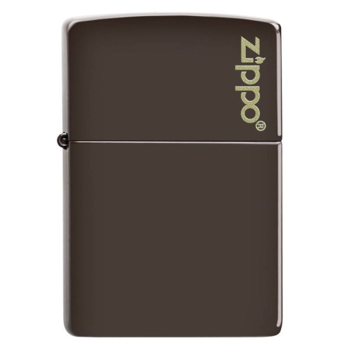 499 ZIPPO ЗажигалкаLogo Classic с покрытием Brown Matte фото 2 499 ZIPPO ЗажигалкаLogo Classic с покрытием Brown Matte фото 2