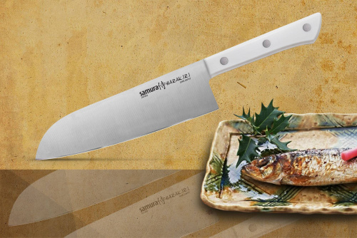 2011 Samura Поварской кухонный нож сантокуHARAKIRI 175 мм фото 3 2011 Samura Поварской кухонный нож сантокуHARAKIRI 175 мм фото 3