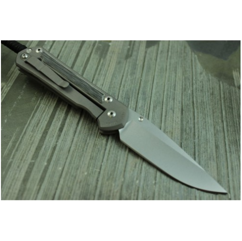 Складной нож Chris Reeve Large Sebenza 21 Micarta Inlay фото 9