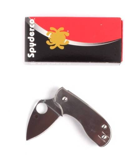 5891 Spyderco Squeak Titanium 154TIP фото 6