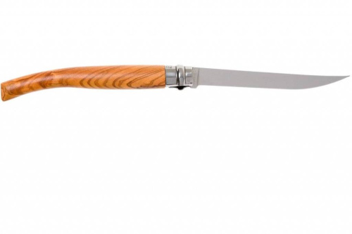 504 Opinel №12 VRI Folding Slim Olivewood фото 11