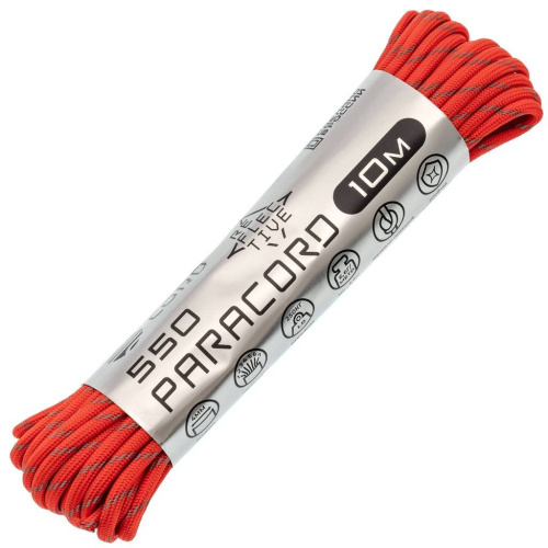 Паракорд 550 световозвращающий Neon orange Паракорд 550 световозвращающий Neon orange