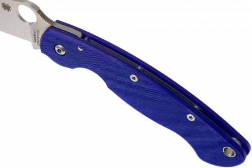 Складной нож Spyderco Military Blue C36GPDBL фото 11 Складной нож Spyderco Military Blue C36GPDBL фото 11
