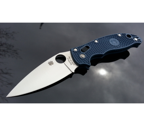 Складной нож Spyderco Manix 2 Lightweight Dark Blue 101PDBL2 фото 3