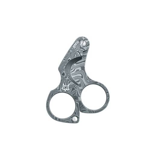 5891 Fox Damascus Figaro Cigar Cutter